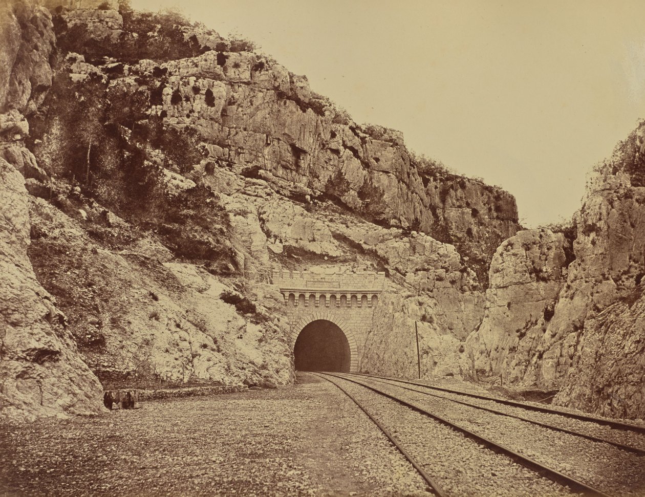 Untergrund von La Nerthe. von Édouard Baldus