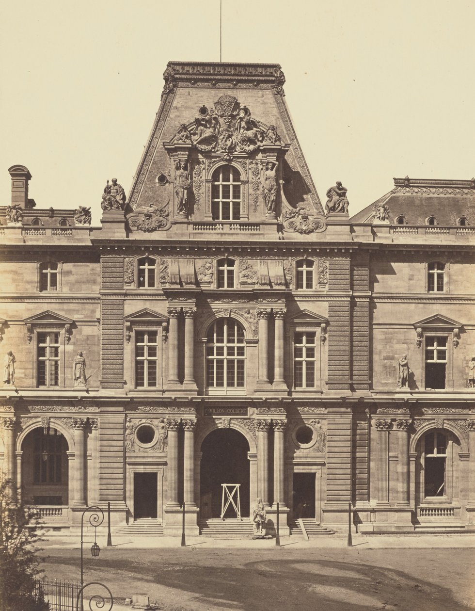 [Der Pavillon Colbert, Louvre, Paris] von Édouard Baldus