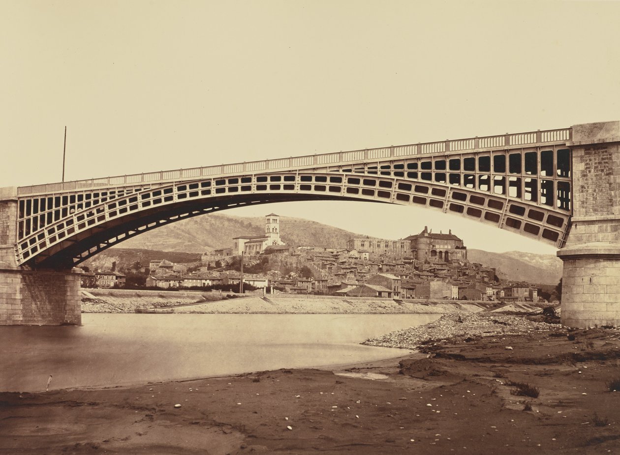 Viadukt bei La Voulte von Édouard Baldus