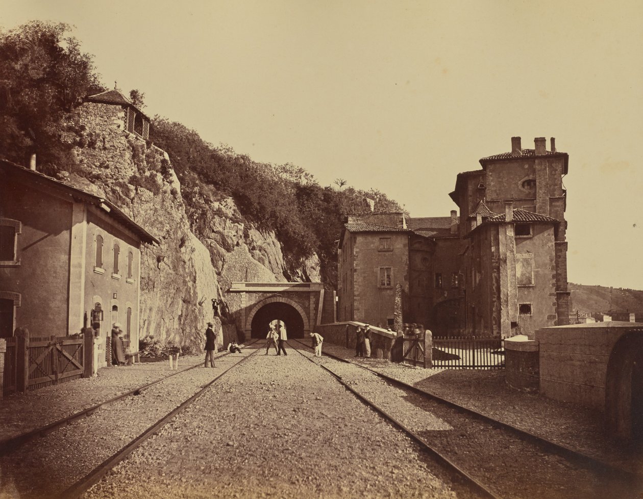 Wien. Untergrund von Édouard Baldus