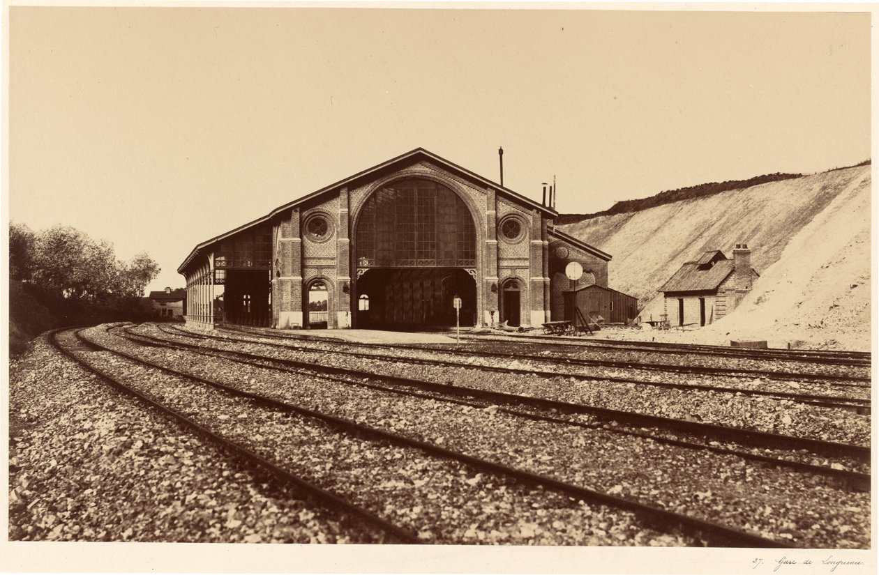 Bahnhof Longueau von Edouard-Denis Baldus