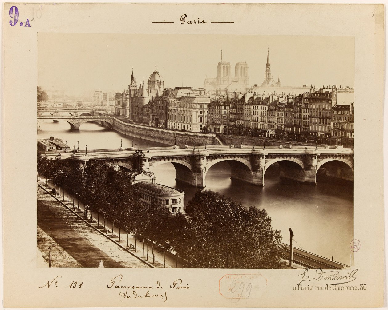 Paris von Edouard Dontenville