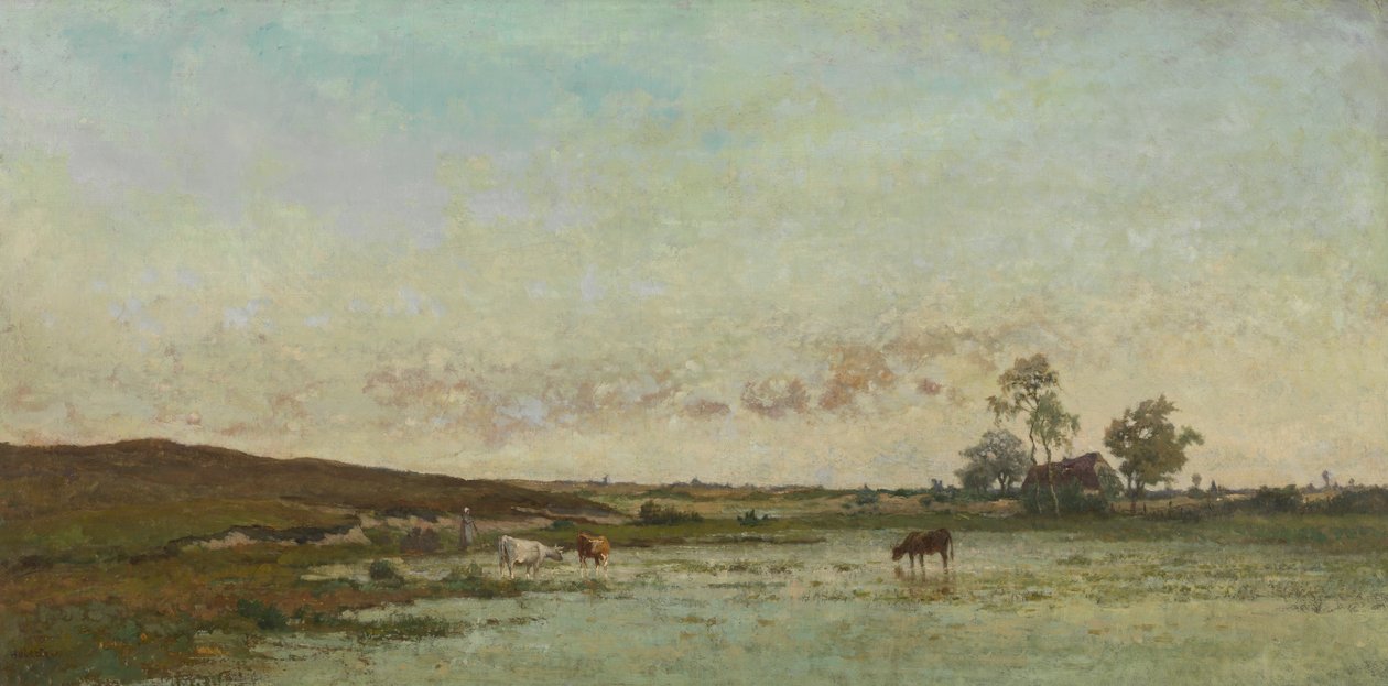 Moor in den "Kempen" von Edouard Jules Joseph Huberti