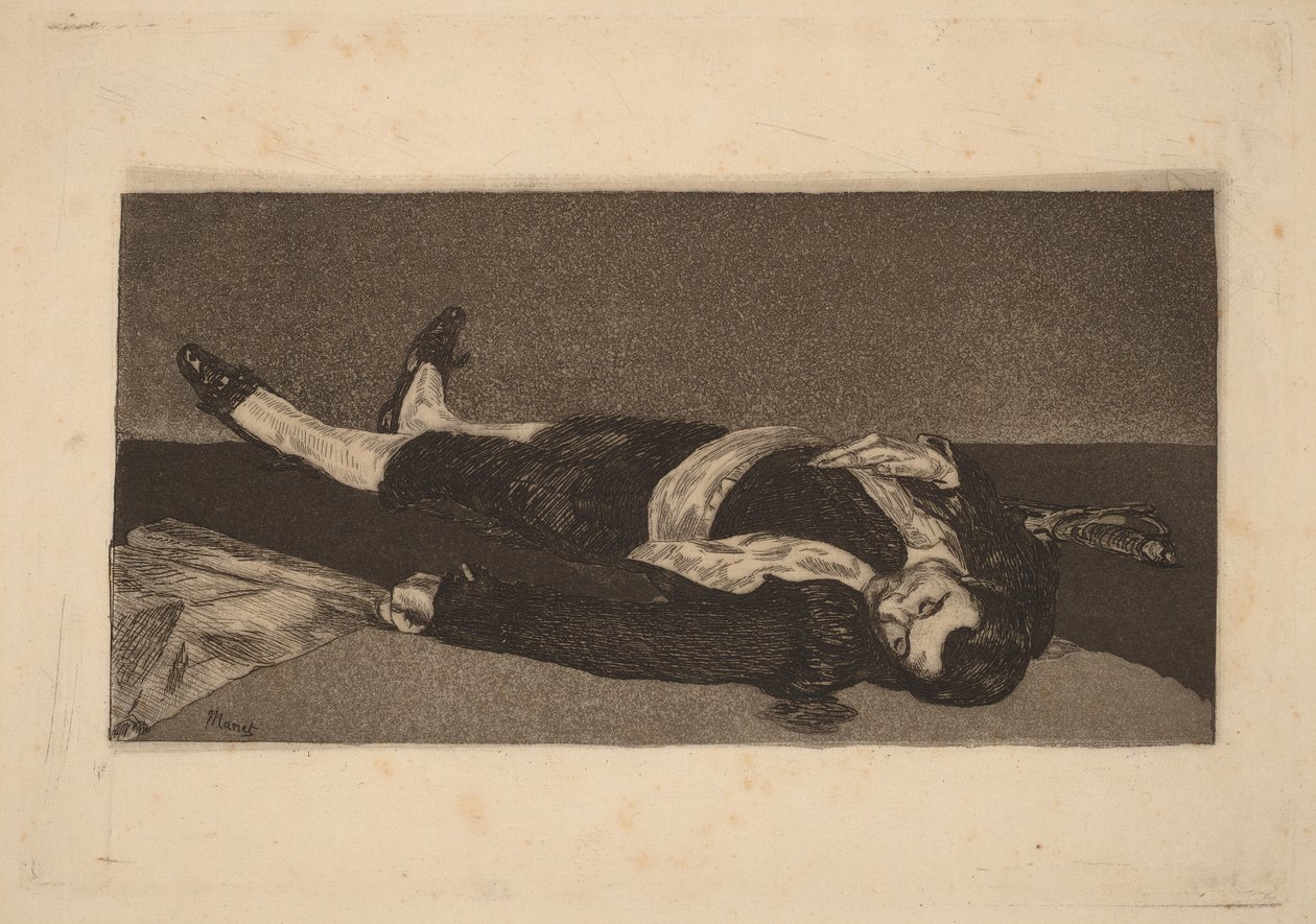 Toter Torero von Édouard Manet