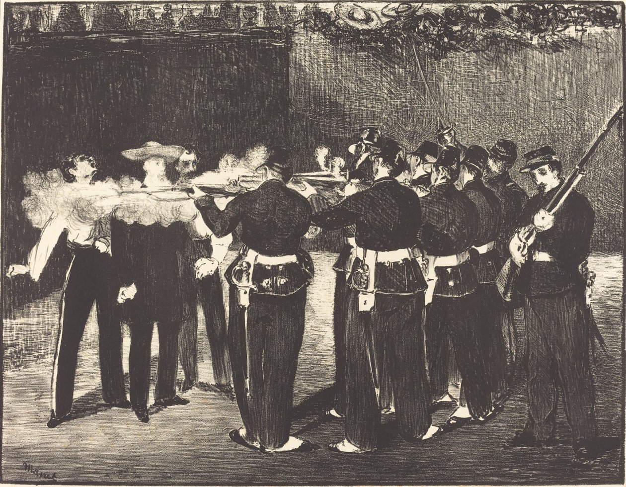Tod von Maximilian in Queretaro L