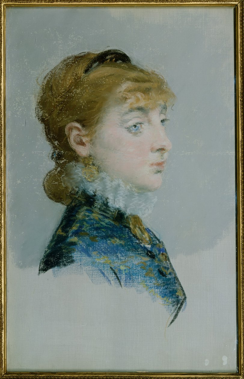 Emilie-Louise Delabigne (1848–1910), genannt Valtesse de la Bigne von Édouard Manet