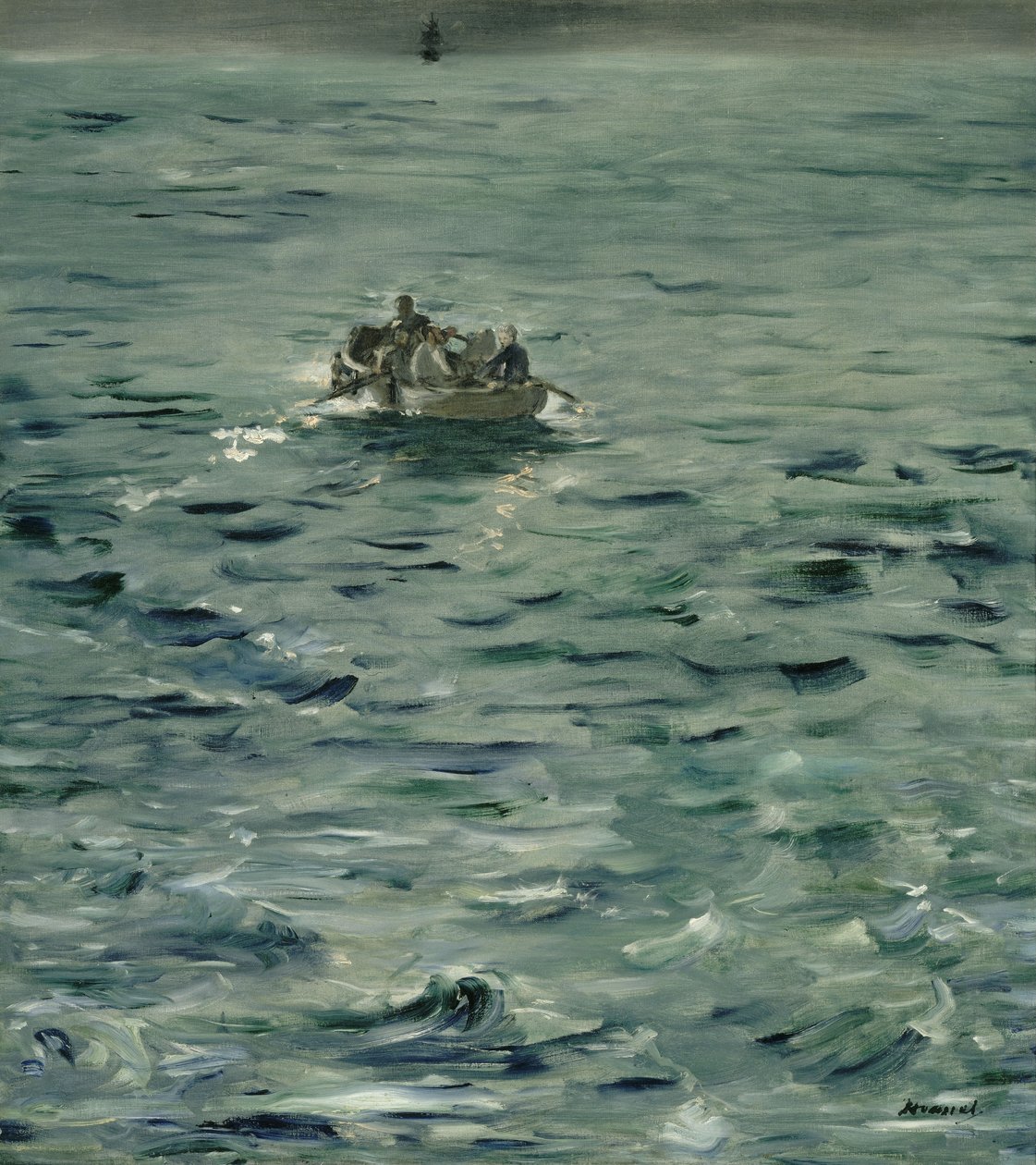Die Flucht von Rochefort von Édouard Manet