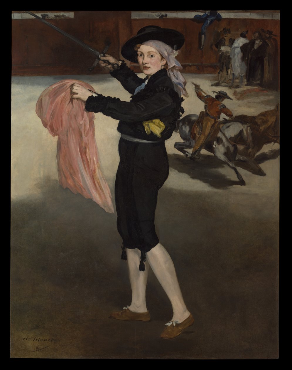 Mademoiselle V. . . im Kostüm eines Espada von Édouard Manet