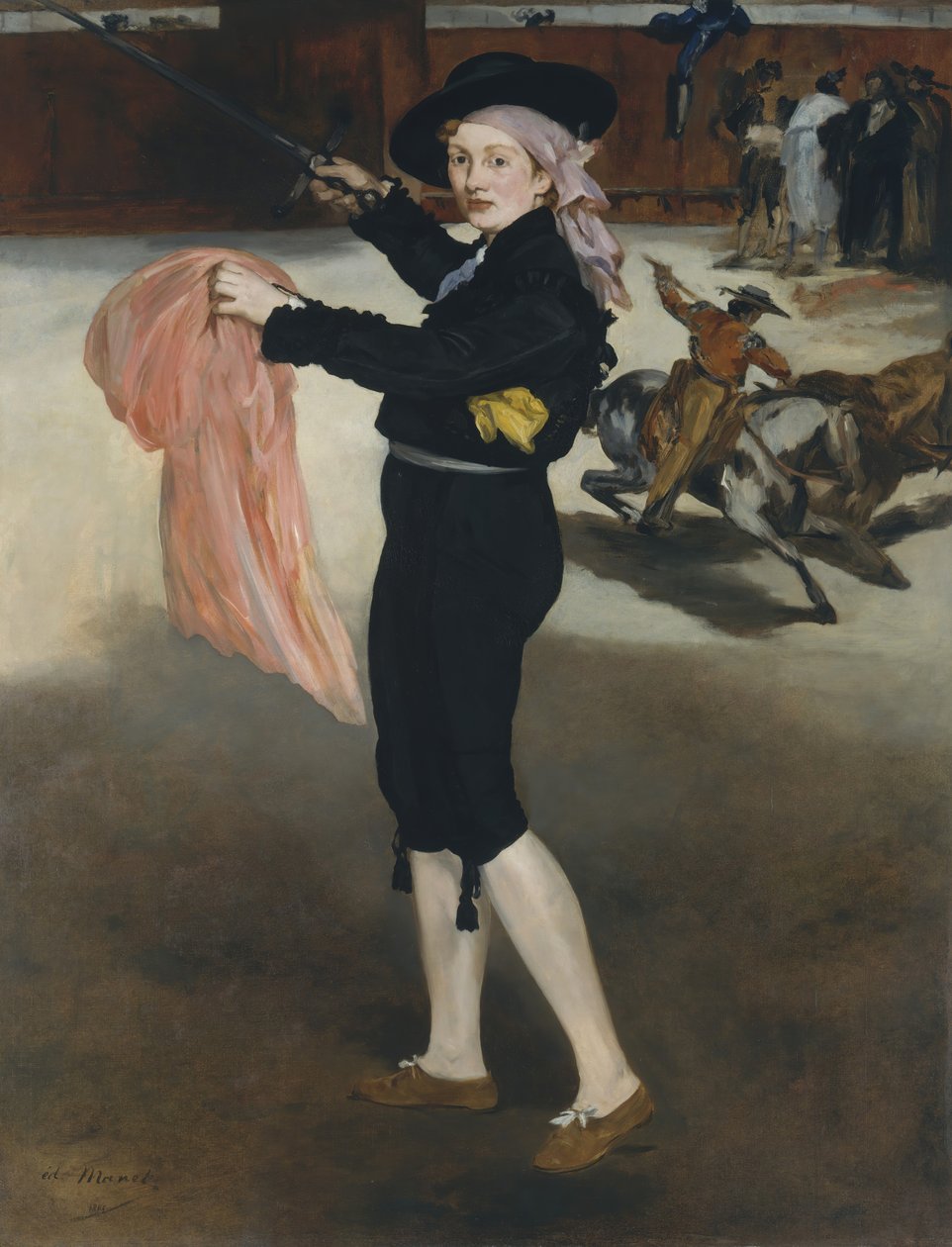 Mademoiselle V. . . im Kostüm eines Espada, 1862 von Édouard Manet