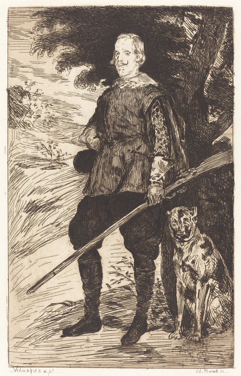Philipp IV, 1862 von Édouard Manet