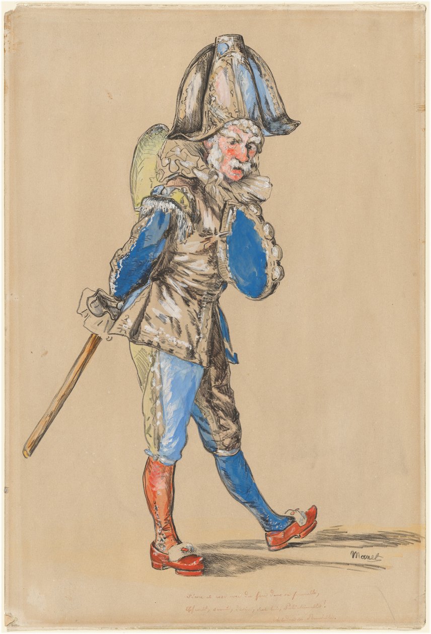 Polichinelle von Édouard Manet