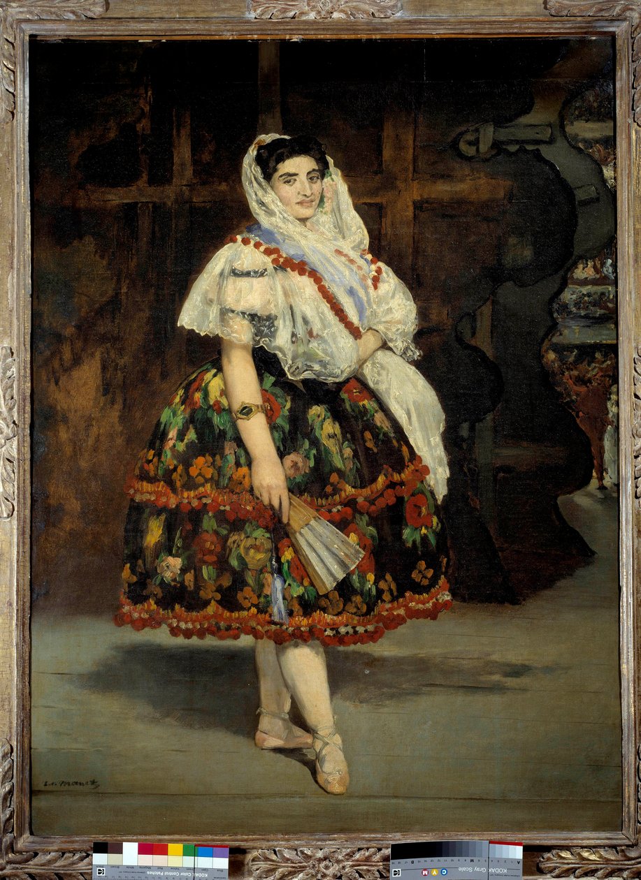 Porträt von Lola de Valencia von Édouard Manet