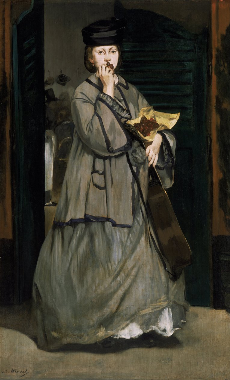 Straßensängerin von Édouard Manet