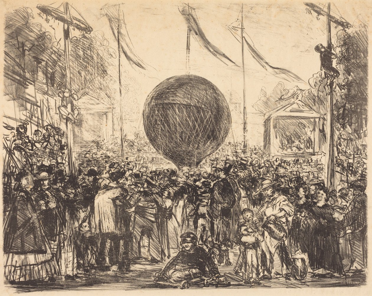 Der Ballon von Édouard Manet