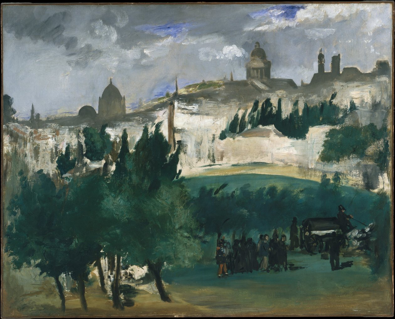 Das Begräbnis von Édouard Manet