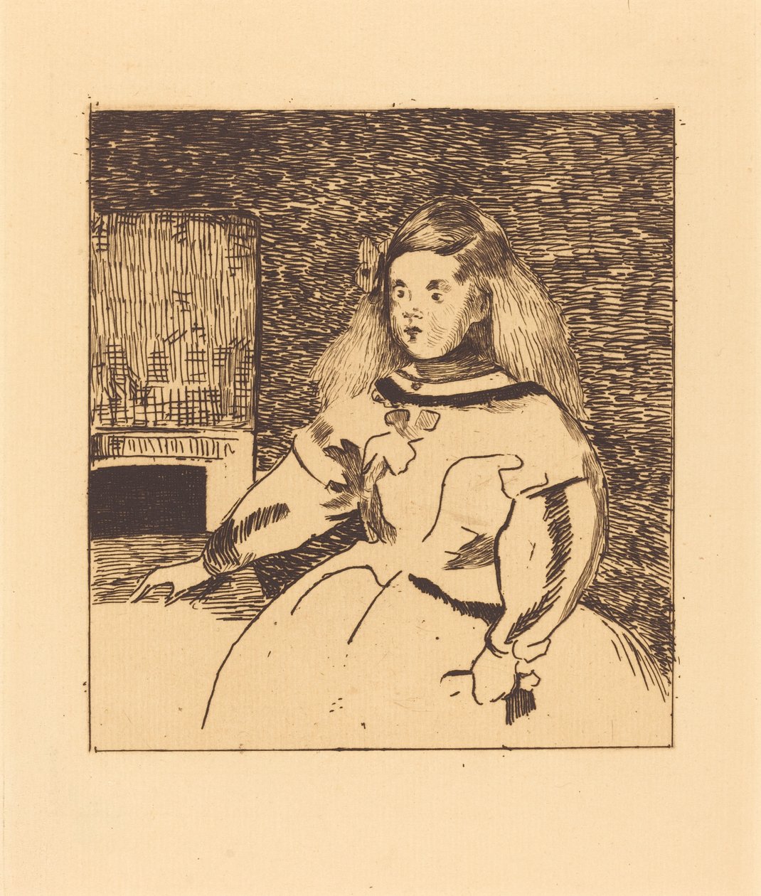 Die Infantin Marguerita, 1861 von Édouard Manet