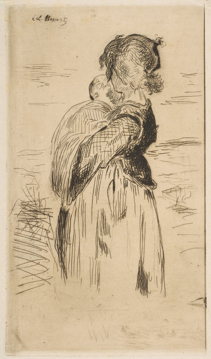 Das kleine Mädchen, 1861-62 von Édouard Manet