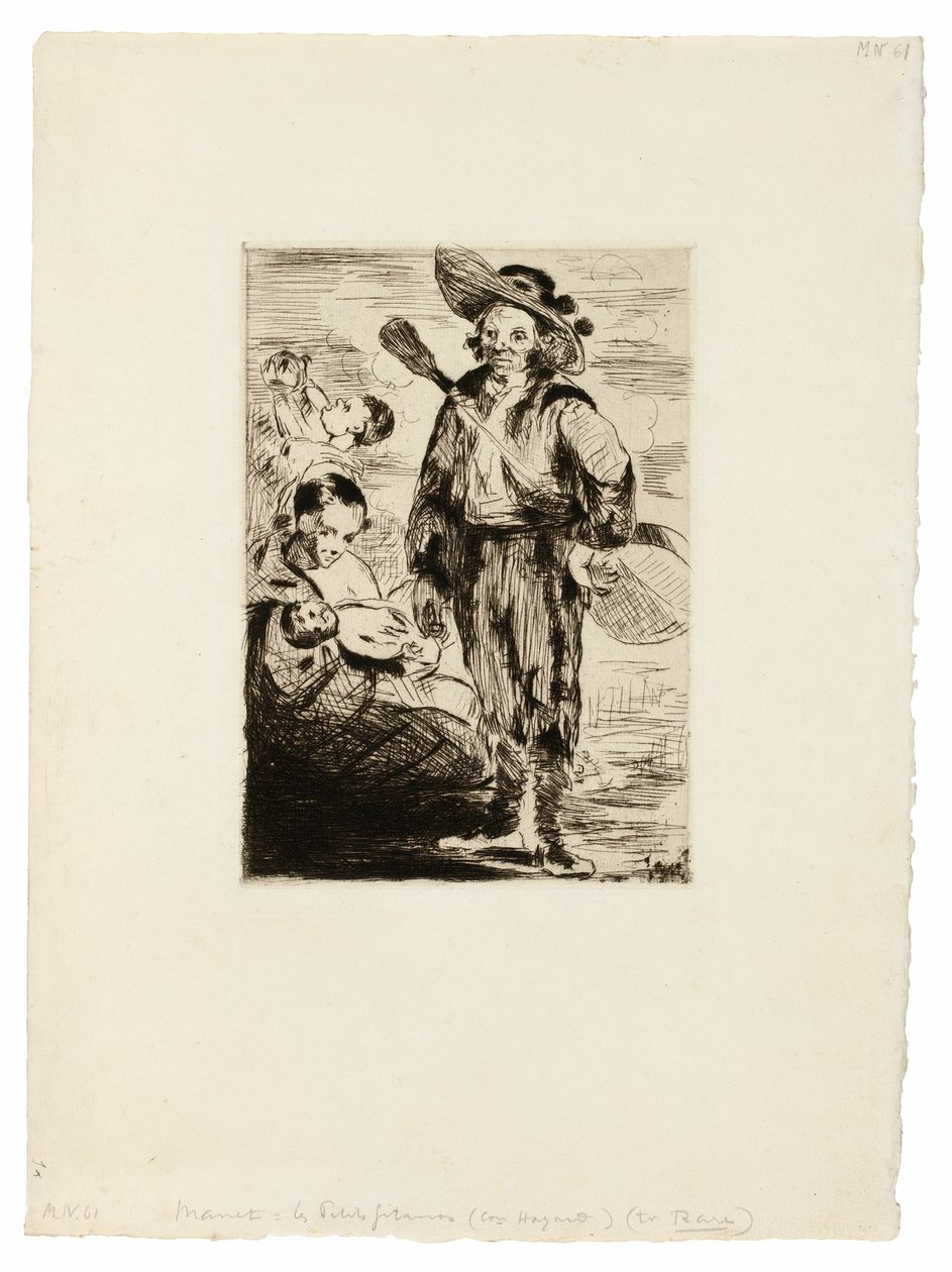 Die kleinen Zigeuner von Édouard Manet