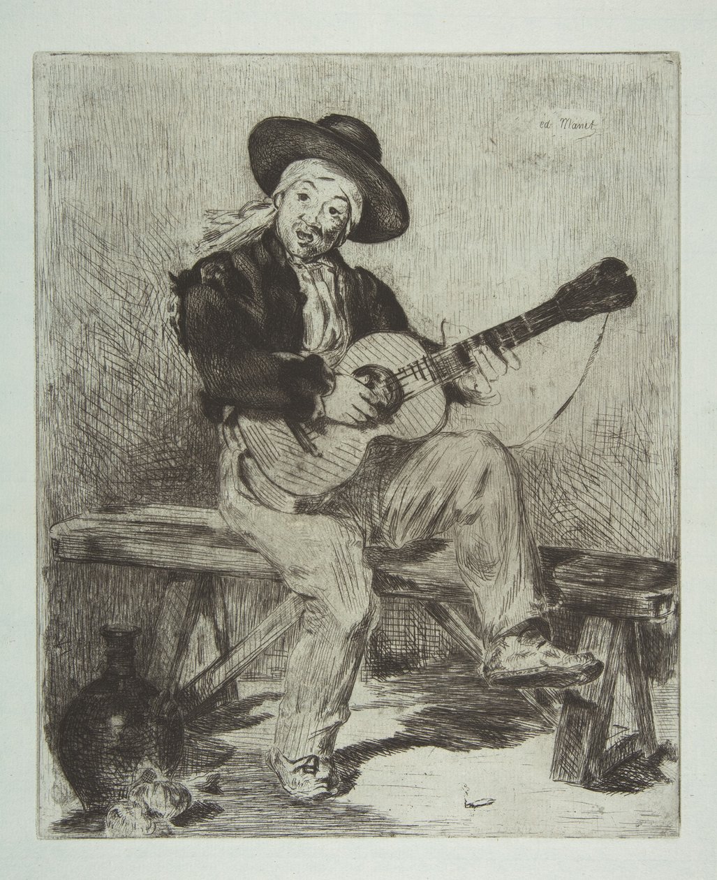 Der spanische Sänger von Édouard Manet