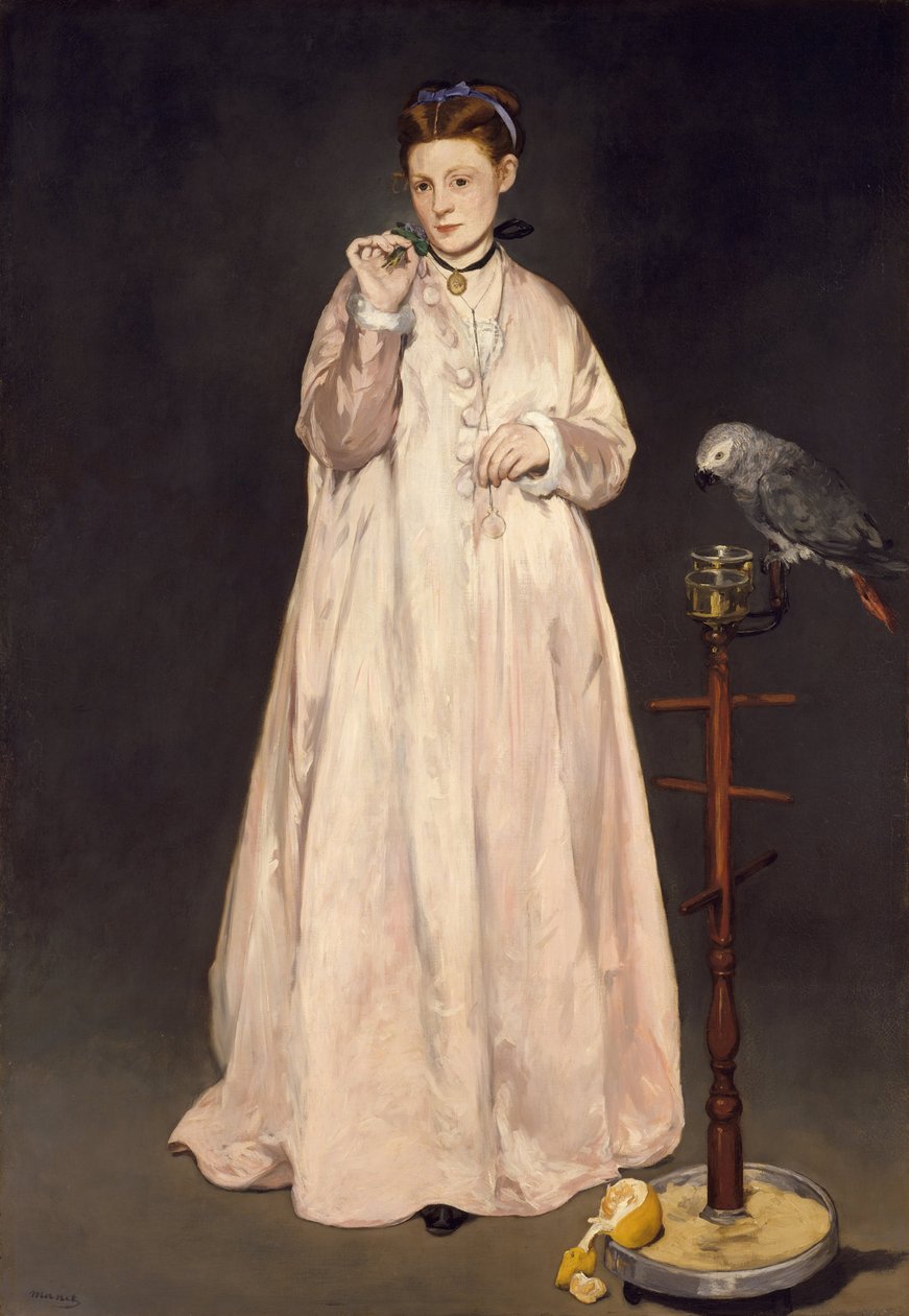 Junge Dame im Jahr 1866, 1866 von Édouard Manet
