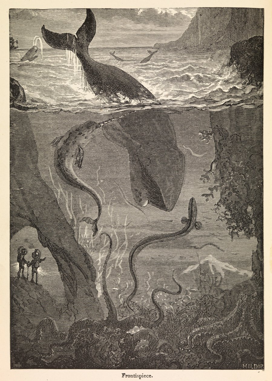 Frontispiz von Jules Vernes 