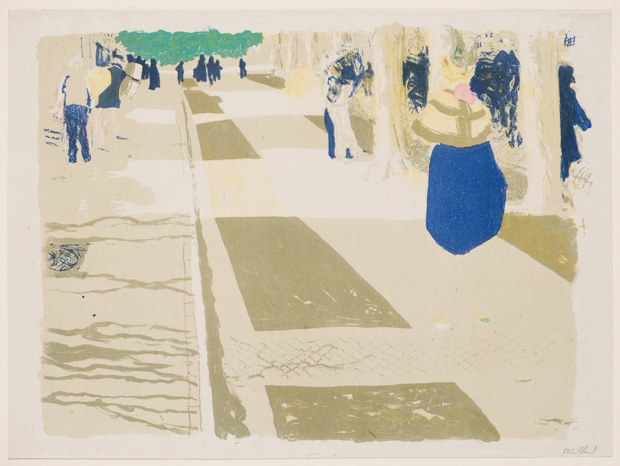 Landschaften und Innenräume: Die Allee von Edouard Vuillard
