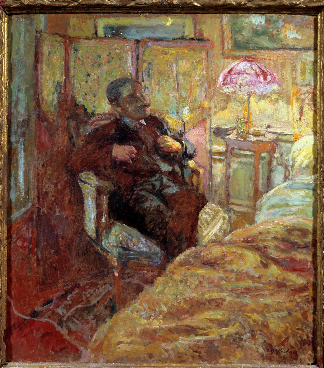 Porträt von Romain Coolus (1868 - 1952) französischer Schriftsteller von Edouard Vuillard