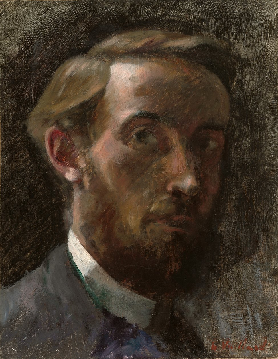 Selbstporträt, im Alter von 21 Jahren, 1889 von Edouard Vuillard