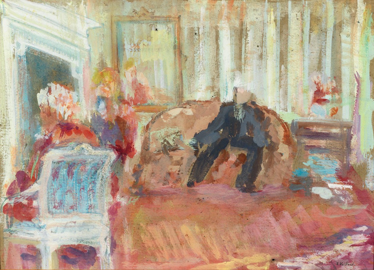 Die Wohnung der Hessels, Rue de Rivoli, Paris von Edouard Vuillard