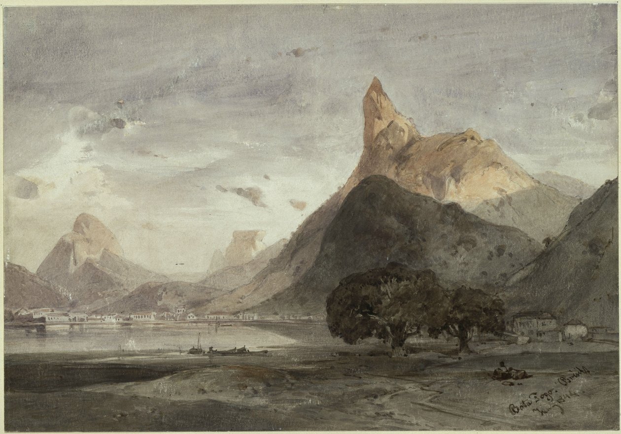 Botafogo bei Rio de Janeiro von Eduard Hildebrandt