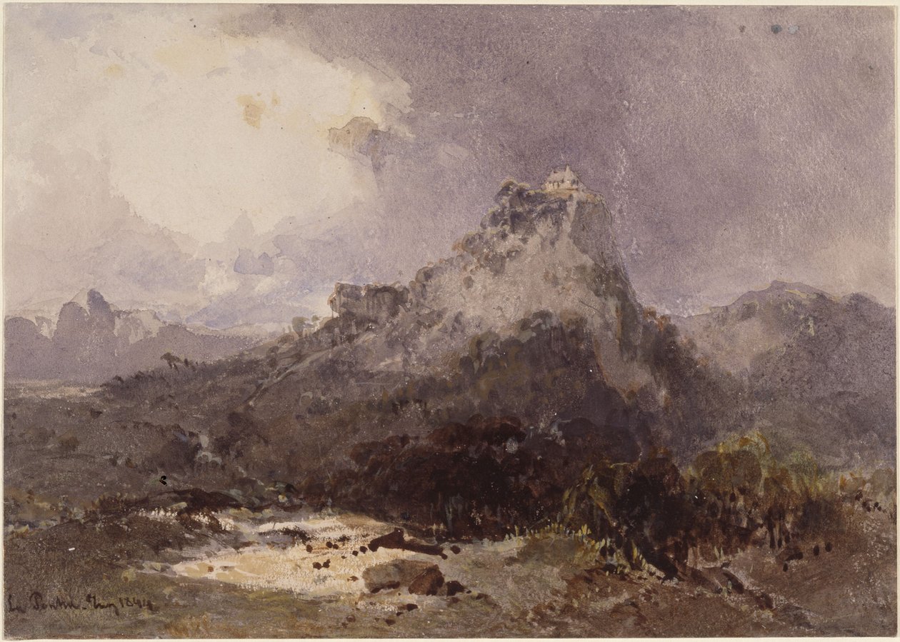 Hochgebirgslandschaft von Eduard Hildebrandt