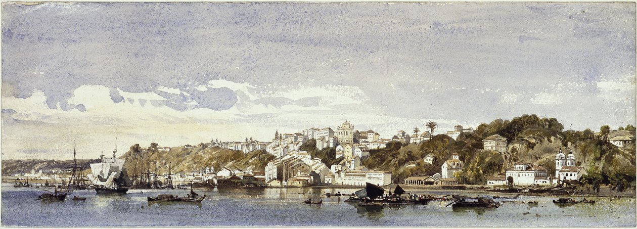 Panorama von Bahia von Eduard Hildebrandt