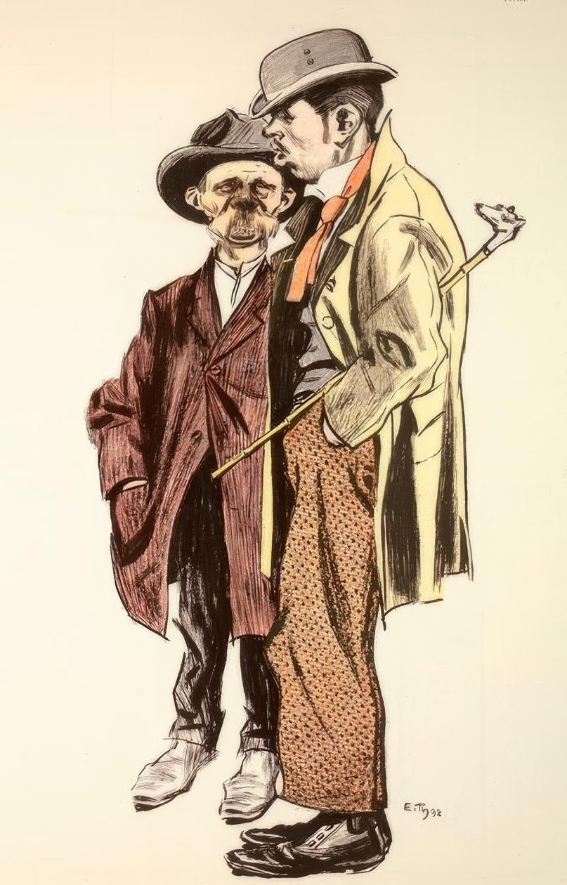 Der Emporkömmling von Eduard Thöny