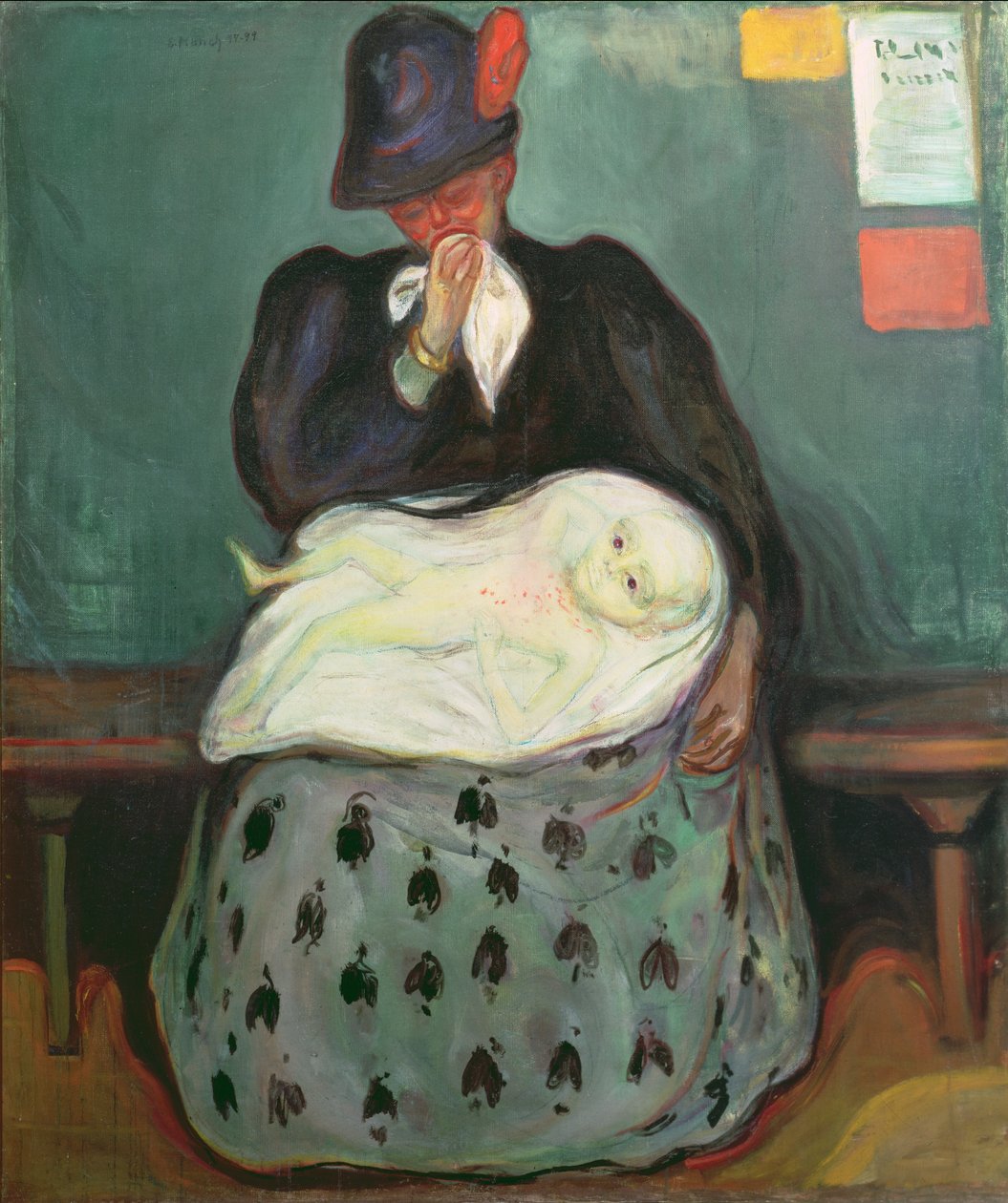 Erbschaft, 1897-99 von Edvard Munch