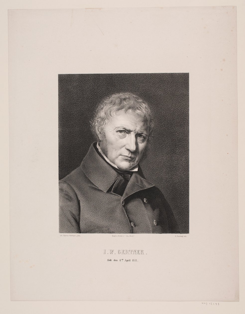 Blokdrejer J. W. Gertner von Edvard Fortling