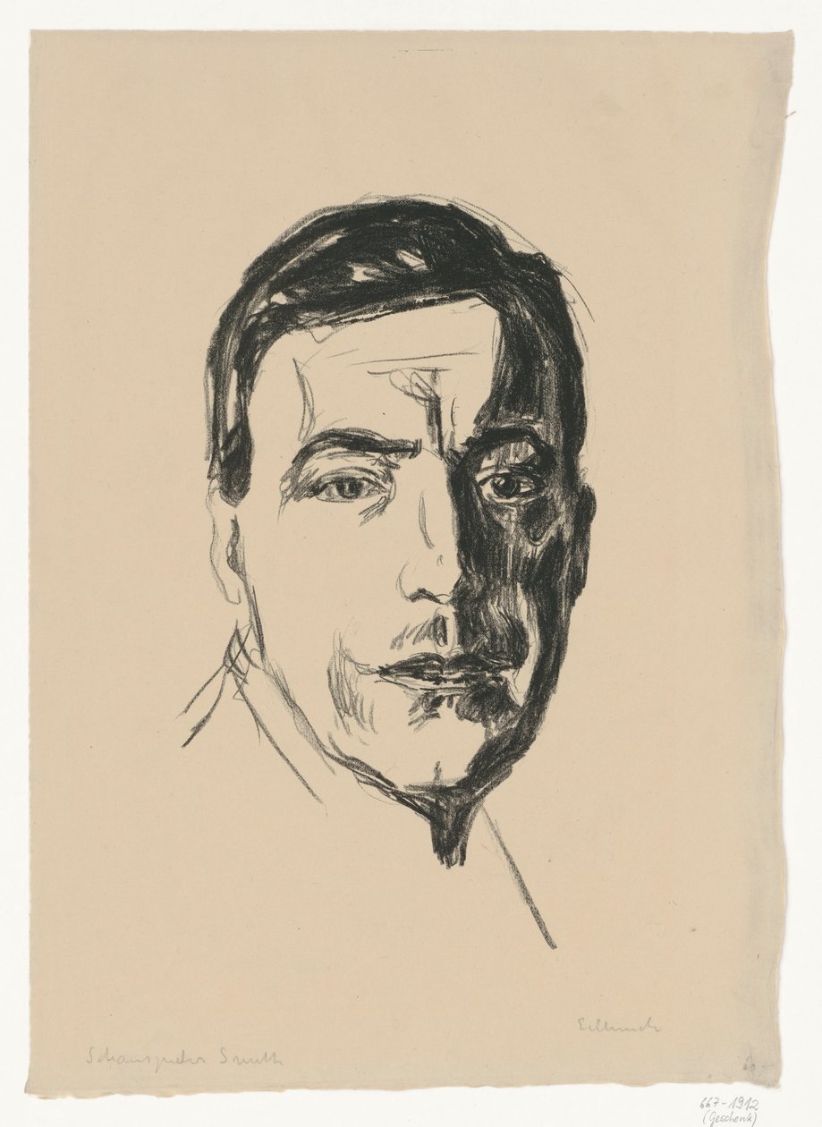 Albrecht Schmidt (Smith) von Edvard Munch