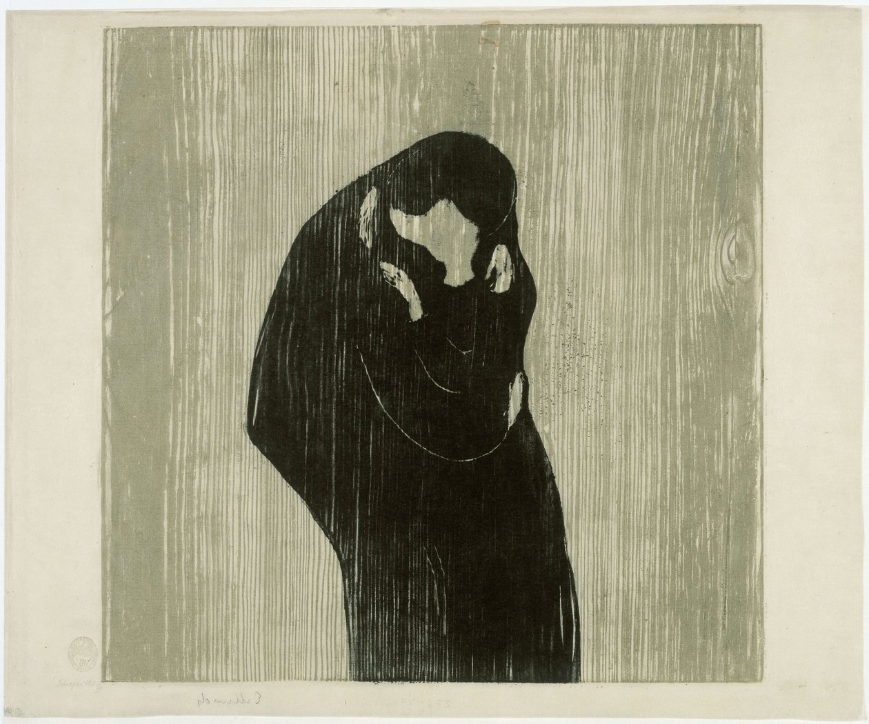 Der Kuss IV von Edvard Munch