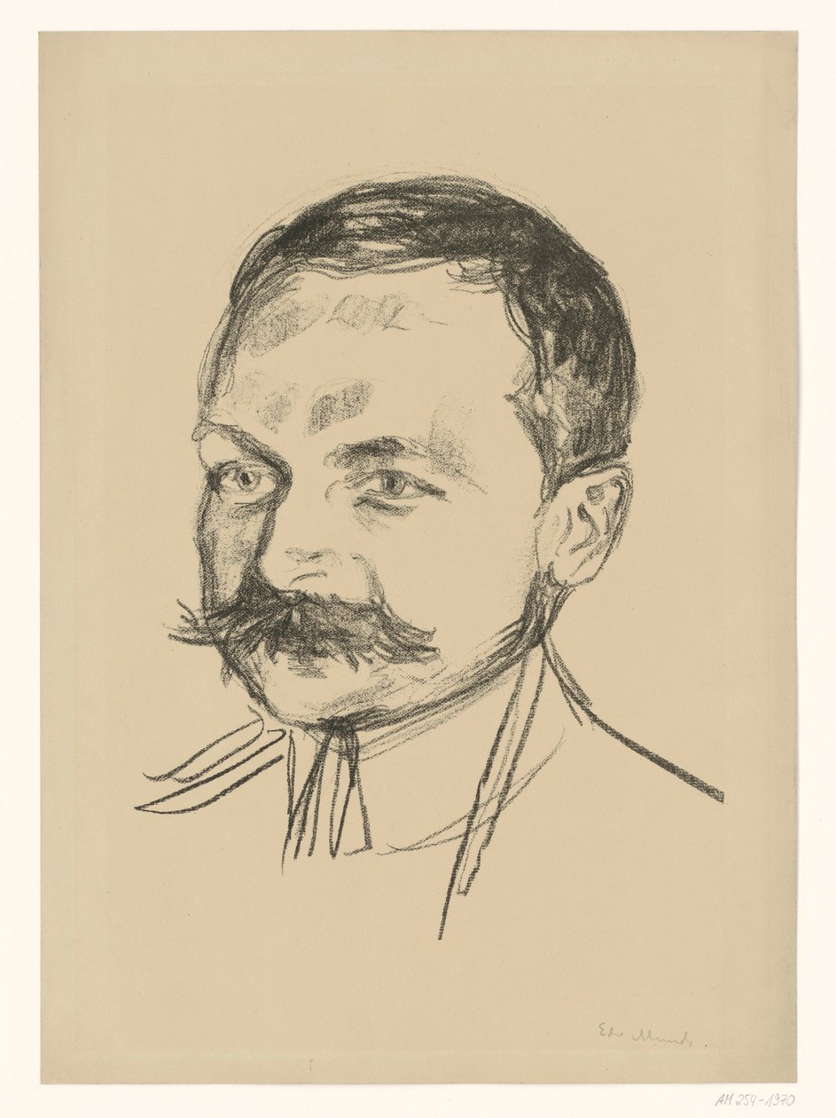 Dr. Wilhelm Wartmann von Edvard Munch