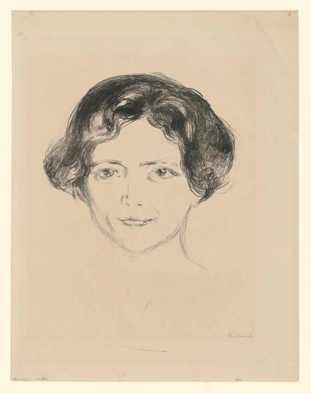 Edith Rode von Edvard Munch