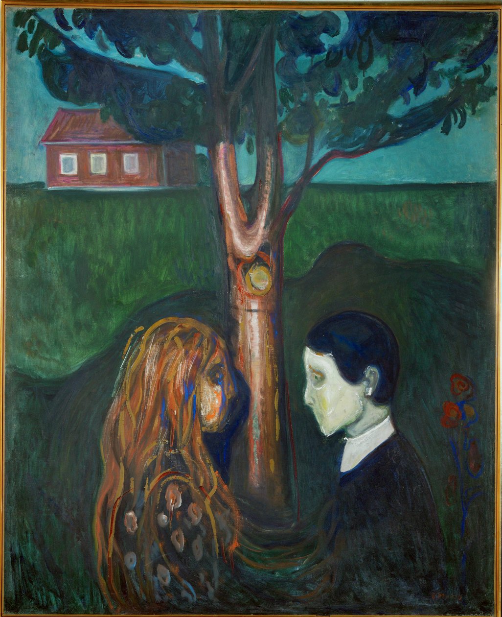 Auge in Auge von Edvard Munch