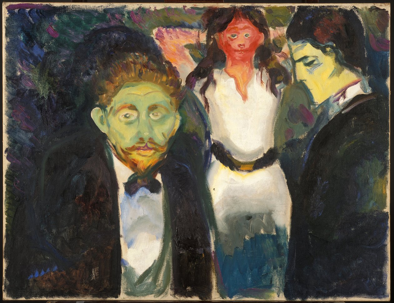 Eifersucht von Edvard Munch