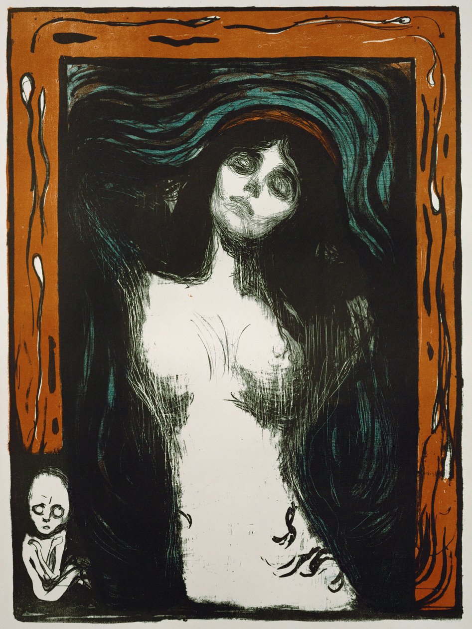 Madonna von Edvard Munch