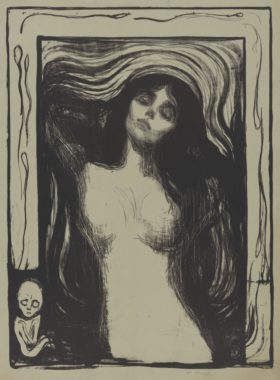 Madonna von Edvard Munch