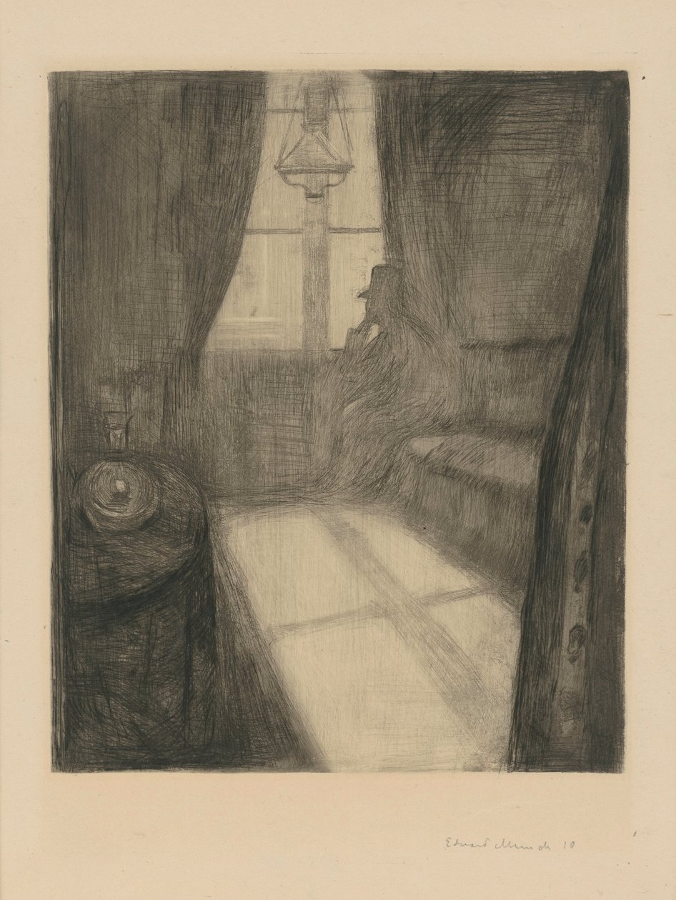 Mondschein. Nacht in Saint-Cloud von Edvard Munch