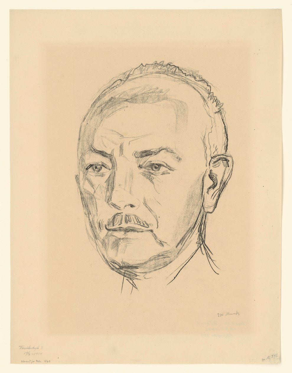 Richard Strauss von Edvard Munch