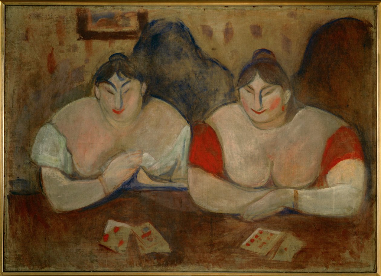 Rose und Amelie von Edvard Munch