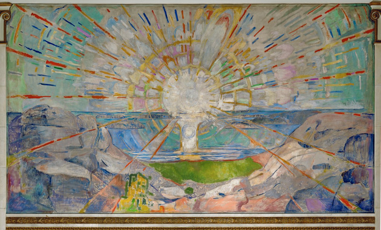 Die Sonne von Edvard Munch