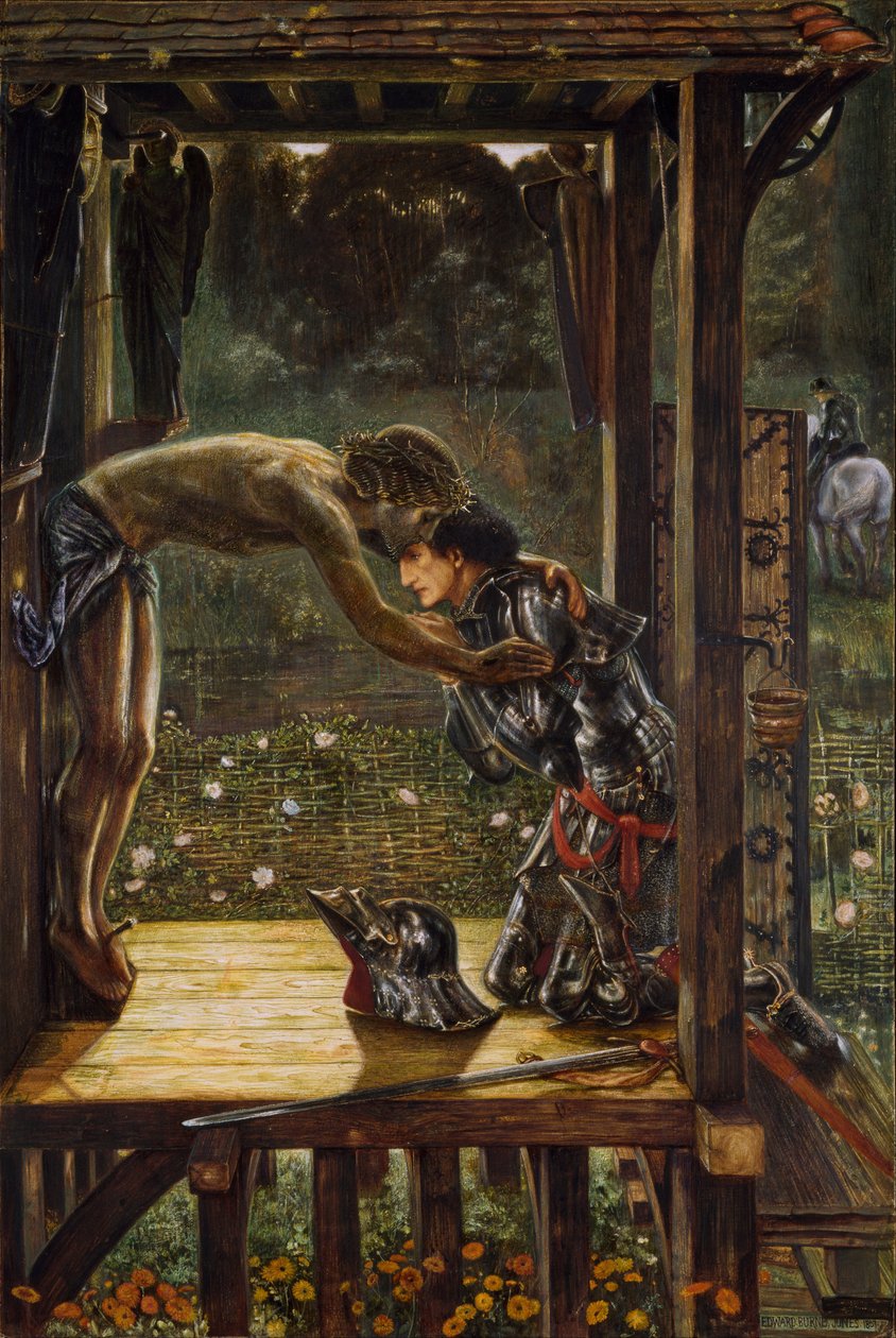 Der barmherzige Ritter von Edward Burne-Jones