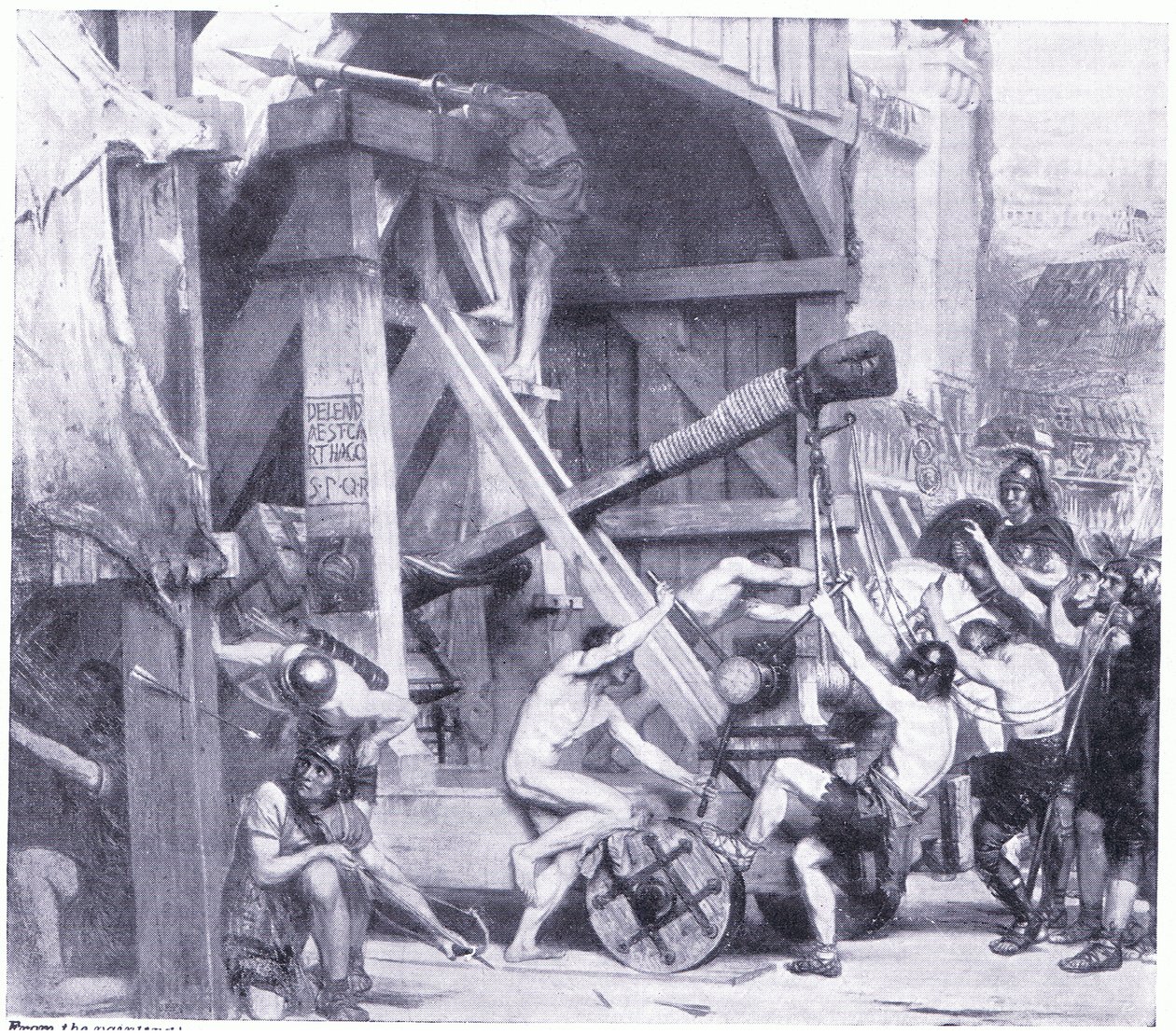 Die Belagerung von Karthago von Edward John Poynter