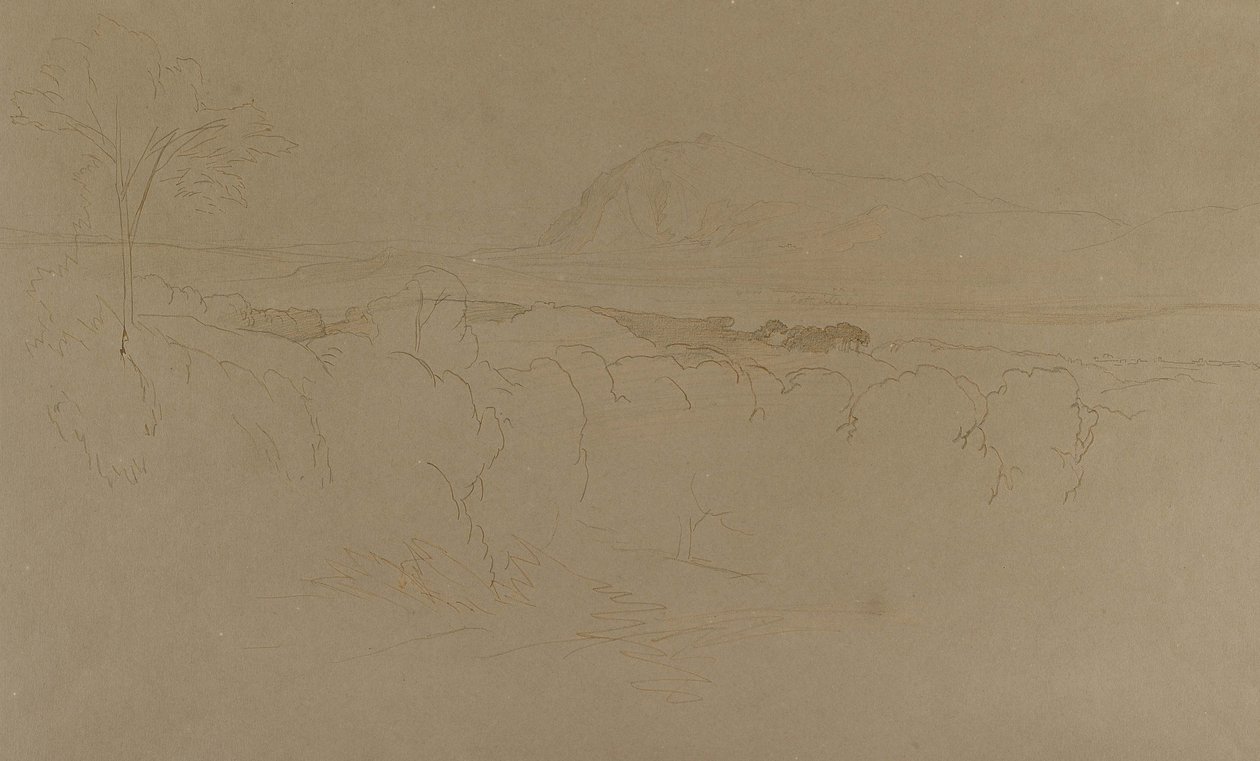 Kalabrien, 1847 von Edward Lear: hochwertiger Kunstdruck